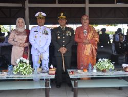 Suasana Meriah Upacara HUT TNI Ke-79 Tahun 2024 Di Wilayah Sorong Papua Barat Daya