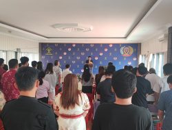 Melalui Ibadah Kebaktian dan Penyegaran iman, Rutan Palu Tingkatkan keimanan Warga Binaan