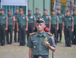 Kodim 1405/Parepare laksanakan Upacara bendera pada bulan Oktober 202