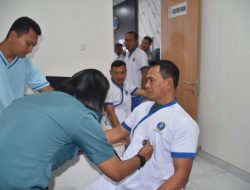 Kasrem 181/PVT Menghadiri Kegiatan Penganugrahan Brivet Kehormatan Kesehatan Penyelaman dan Hiperbarik