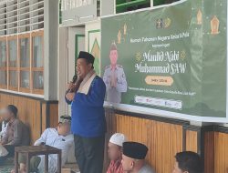 Peringati Maulid Nabi Muhammad SAW, Rutan Palu Ajak Warga Binaan Teladani Akhlak Mulia Nabi