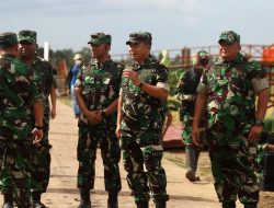 Dandim Merauke Dampingi Pangdam XVII/Cenderawasih Tinjau Lahan Pertanian