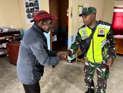 Jaga Keakraban, Babinsa Koramil 1702-01/Wamena Laksanakan Komsos Dengan Warga Binaan