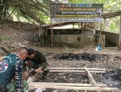 Satgas TMMD Ke-122 Kodim 1407/Bone Bangun Jambanisasi Untuk Masyarakat
