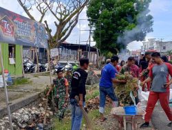 Ciptakan Lingkungan Bersih Peringati HUT TNI Ke 79, Koramil 15/Mare Gelar Karbak Bersama Elemen Masyarakat