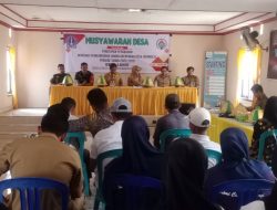 Babinsa Koramil 20/Bontocani Kawal Jalannya Rapat RPJMDes Desa Langi