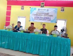 Hadiri Musyawarah Desa, Wujud Sinergi Babinsa Kajuara Dengan Pemerintah Desa