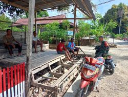 Bincang Santai, Jaga Hubungan Baik Babinsa Cenrana Komsos Dengan Warga Binaan