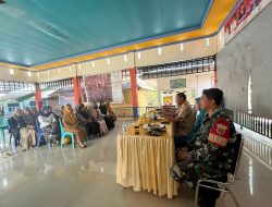 Babinsa Koramil 12/Cina Hadiri Sosialisasi Kelompok Berbasis Tribina Di Desa Awo