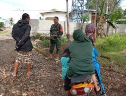 Pererat Silatuhrahmi, Babinsa Koramil 14/Libureng Lakukan Komsos Di Desa Binaan