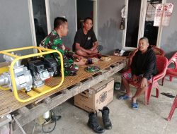 Pererat Silaturahmi, Babinsa 01/Ajangale Komsos Dengan Warga Desa Binaan