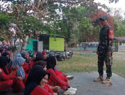 Bentuk Karakter Anak Sekolah, Babinsa Koramil 15/Mare Beri Pemahaman Wasbang Terhadap Pelajar SMA
