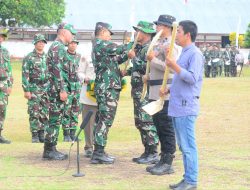 Penanggalan Tanda Peserta Dan Pengembalian Tolkit Salah Satu Bukti TMMD ke 122 Kodim 1407/Bone Telah Di Tutup