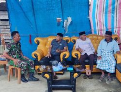 Babinsa Cenrana Himbau Warga Selalu Jaga Keamanan Dan Waspada Kebakaran