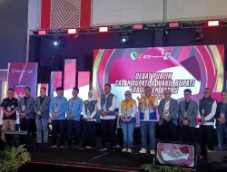 Komisi pemilihan umum kabupaten barru sukses menyelenggarakan debat publik pilkada barru 2024-2029 tahap 2 di hotel claro Makassar