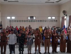 Babinsa Muara Komam Bantu Cegah Stunting Diwilayah Binaannyay