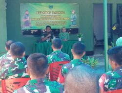 Jalin Silaturahhmi, Dandim 1404/Pinrang Dan Ketua Persit KCK Cabang XXXIX Kunjungi Koramil Jajaran