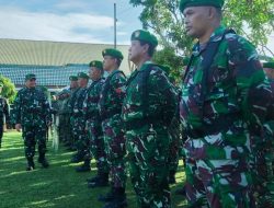 Kodim 0904/Paser Gelar Apel Kesiapan Pengamanan Pilkada 2024