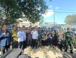 Danrem 091/ASN Beserta Gubernur Kaltim Dan Rombongan Tinjau Kesiapan Pemilu Di Paser