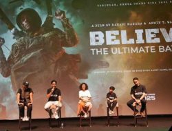 Beranda TNI & POLRI TNI & POLRI TNI Ajak Masyarakat Nonton Film “Believe-The Ultimate Battle” Penulis Redaksi -16 November