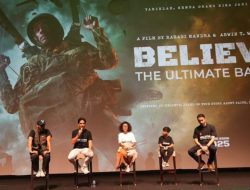 Jakarta _ Lewat postingan instagram resminya, @puspentni, Tentara Nasional Indonesia (TNI) mengajak masyarakat menyaksikan film “Believe-The Ultimate Battle”