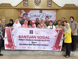 Sukseskan Program Asta Cita Presiden dan Akselerasi Menti Imigrasi Pemasyarakatan, Rutan Salatiga Berikan Bansos Untuk Keluarga Warga Binaan