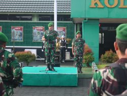 Pimpin Upacara Bendera 17-an,Dandim 0907/Trk Sampaikan Amanat Kepala Staf Angkatan Darat (KASAD).