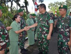 KASAD Jenderal TNI Maruli Kunjungan Kerja Di Wilayah Korem 181/PVT