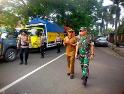 Hadiri Apel Pergeseran Pasukan Dan Pelepasan Kotak Suara Pilkada, Dandim Loteng: Kawal Sampai ke Titik Sasaran