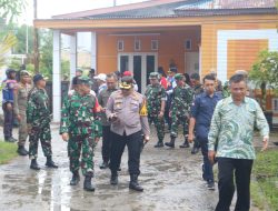 Pastikan Aman Dan Lancar,Dandim 0907/Trk Dan Unsur Forkopimda Tinjau TPS Pilkada 2024