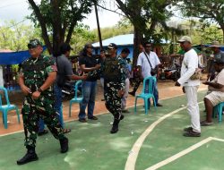 Pastikan Berjalan Lancar, Dandim Merauke Tinjau TPS di Kota Merauke