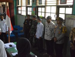 Dandim 0904/Paser Beserta Forkopimda Tinjau TPS-TPS Di Tanah Grogot