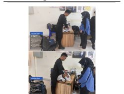 Petugas Pintu Utama Lapas Kelas III Mamasa Tingkatkan Pengawasan untuk Deteksi Dini Keamanan
