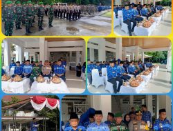 Personil Kodim 1405/parepare ikuti Upacara HUT Korpri ke-53 di Kabupaten Barru