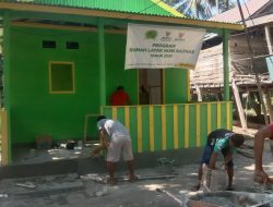 Program Bedah RTLH Ibu Rosi Di Wilayah Koramil 02/Dua Boccoe Hampir Rampung