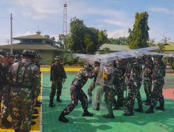 Dalam Rangka Antisipasi, Babinsa Tanete Riattang Ikuti Latihan PHH Pengamanan Pilkada 2024