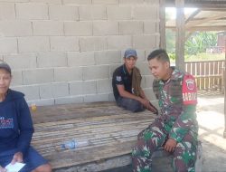 Jaga Hubungan Baik, Babinsa Nusa Koramil Kahu Laksanakan Komsos Dengan Warga Binaan