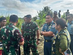 Dandim 1707/Merauke Tinjau Lahan Sawah 600 Ha di Kampung Urumb