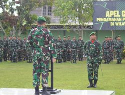 Dandim 0904/Paser Pimpin Upacara Awal Bulan Desember 2024 Di Kodim