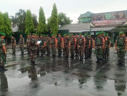 Antisipasi Bangsit Pasca Pikada Serentak, Personel Kodim 1404/Pinrang Disiagakan