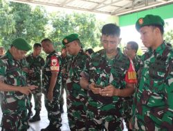 Kodim 1405/Parepare Laksanakan Pemeriksaan HP Personel untuk Pastikan Tidak Ada Keterlibatan Judi dan Pinjaman Online