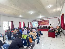 DANDIM 1703/DY MENGHADIRI RAPAT PLENO TERBUKA REKAPITULASI PENGHITUNGAN PEROLEHAN SUARA PILKADA SERENTAK TAHUN 2024 TINGKAT KABUPATEN