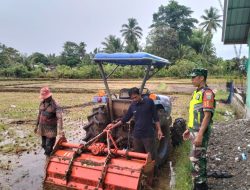 Bersama TNI, Petani Meukek Lebih Termotivasi Sambut Musim Tanam