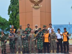 Kolaborasi Kodim 0904/Paser Dengan Instansi Gabungan Dalam Membersihkan TMP Daya Taka