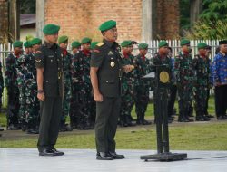 Korem 181/PVT Melaksanakan Ziarah Dalam Rangka Memperingati Hari Juang TNI AD ke-79, dan HUT ke-8 Kodam XVIII/Kasuari Tahun 2024