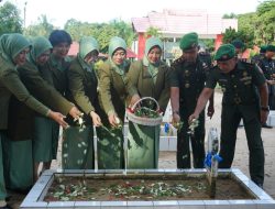 Ziarah Rombongan Dilakukan Kodim 0907/Trk Peringati Hari Juang TNI AD Tahun 2024