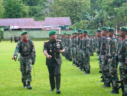 Danrem 181/PVT Pimpin Upacara Peringatan Hari Juang TNI AD ke-79 Tahun 2024.