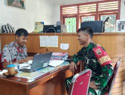 Komsos Babinsa Bersama Perangkat Desa Tingkatkan Kerjasama di Wilayah Binaan