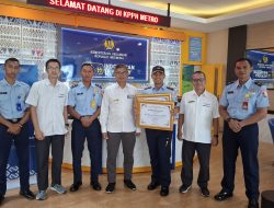 Optimal Kelola Anggaran, Lanud BNY Sabet 2 Penghargaan dari KPPN Metro