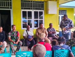 Babinsa Koramil Okaba Hadiri Sosialisasi Ketahanan Pangan Dari Dinas Tanaman Pangan Kab. Merauke